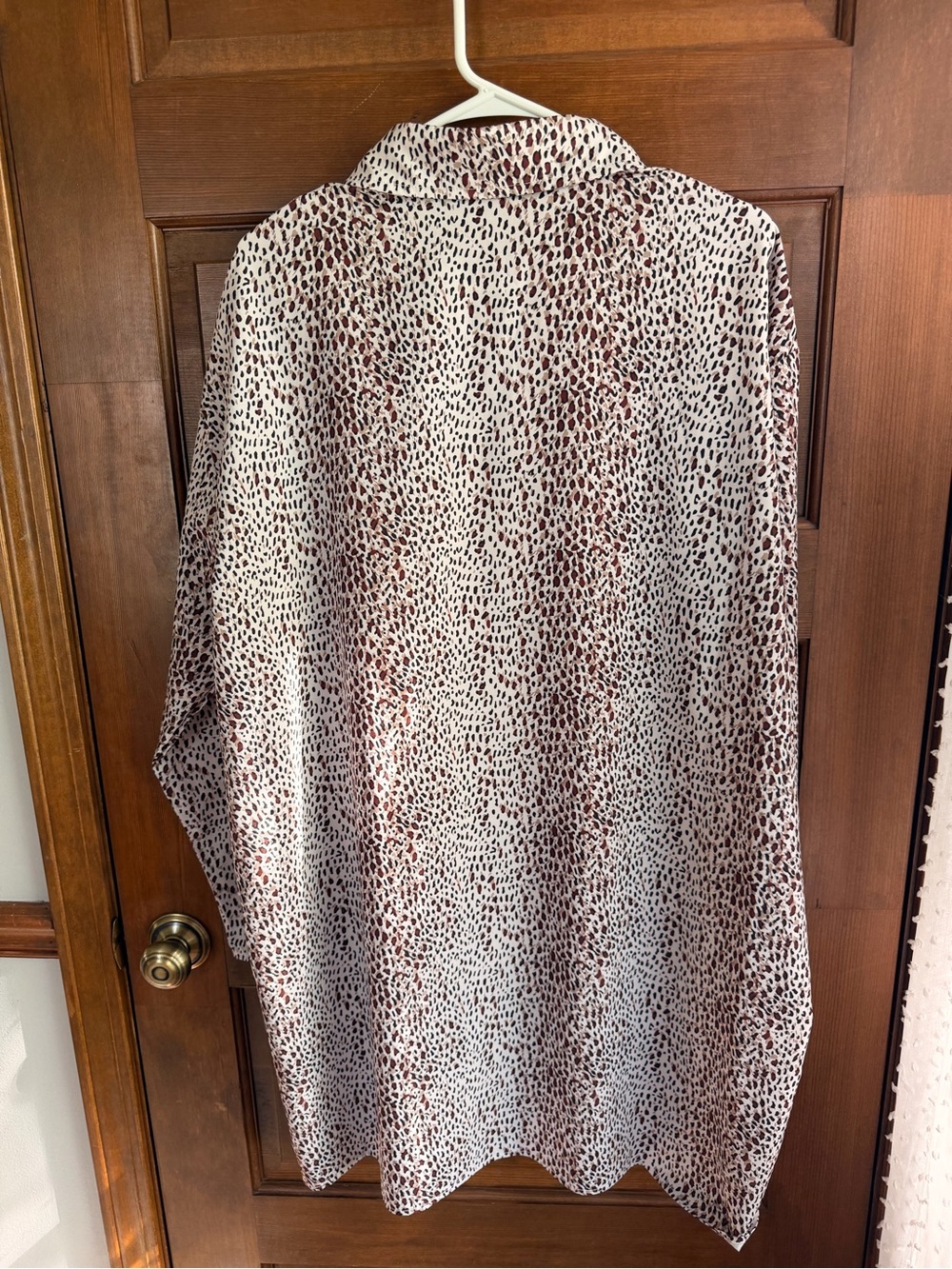 SHEILAY LEOPARD BUTTON DOWN TUNIC OR MINI DRESS 🐆 - Picture 4 of 4